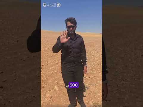 أرض 60 دونم للبيع في حمص طريق ترابي واصل بسعر 140 للدونم مزروعة شعير رقم 009