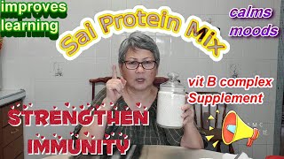 (Eng英语)How to make vitamin B complex supplement using 3 types of flour.