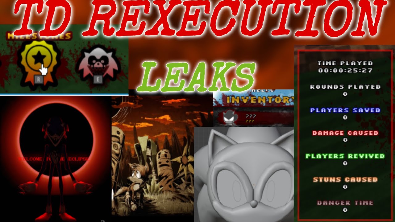 Vector Td Rexecution TD REXECUTION LEAKS #2 |Sonic.EXE: The Disaster rEXEcution| - YouTube