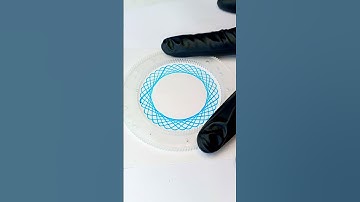 Magic Ruler  Small ruler, big wisdom #Spirograph #spirographdesignpattern #spirograph