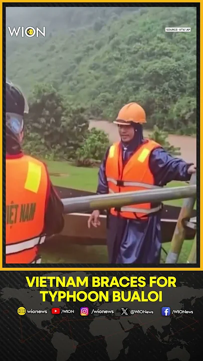 Vietnam Evacuates Thousands and Shuts Airports as Typhoon Bualoi Nears Landfall | WION Shorts