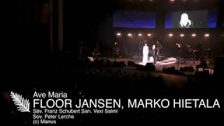 Floor Jansen & Marco Hietala - Ave Maria _ Raskasta Joulua 2019