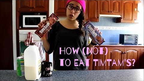 How (not) to eat TimTam