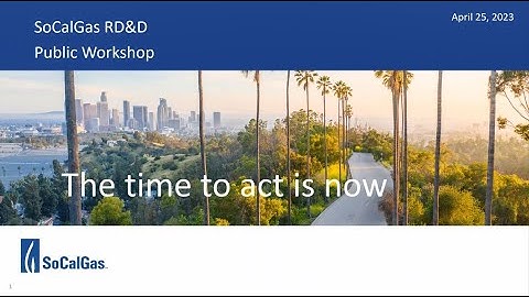 SoCalGas RD&D 2024 Research Plan
