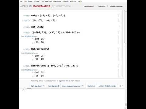 How to Find the Product of Matrices, Square of a Matrix, Defining ...