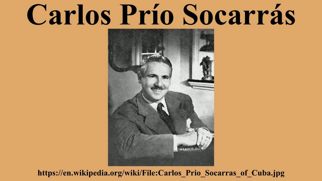 Carlos Prío Socarrás