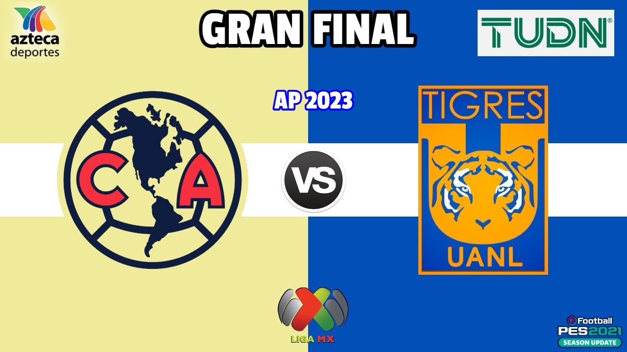 América vs Tigres EN VIVO | GRAN FINAL Liga MX Apertura 2023 | Gameplay ...