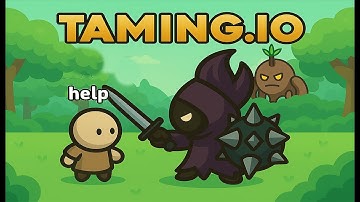 Taming.io | Troll New Player And 1v3 with Dragon Badge