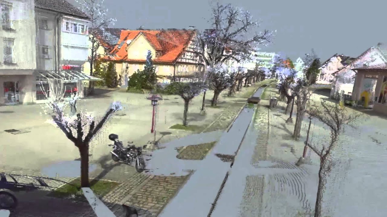Flug Durch Die Innenstadt Von Albstadt Tailfingen YouTube