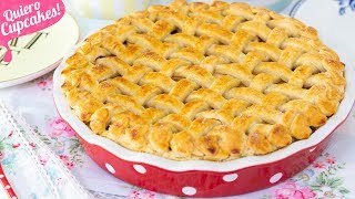 PIE DE MANZANA | APPLE PIE | Quiero Cupcakes!