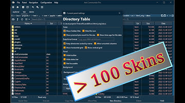 100 Skins for File Manager Ant Commander Pro