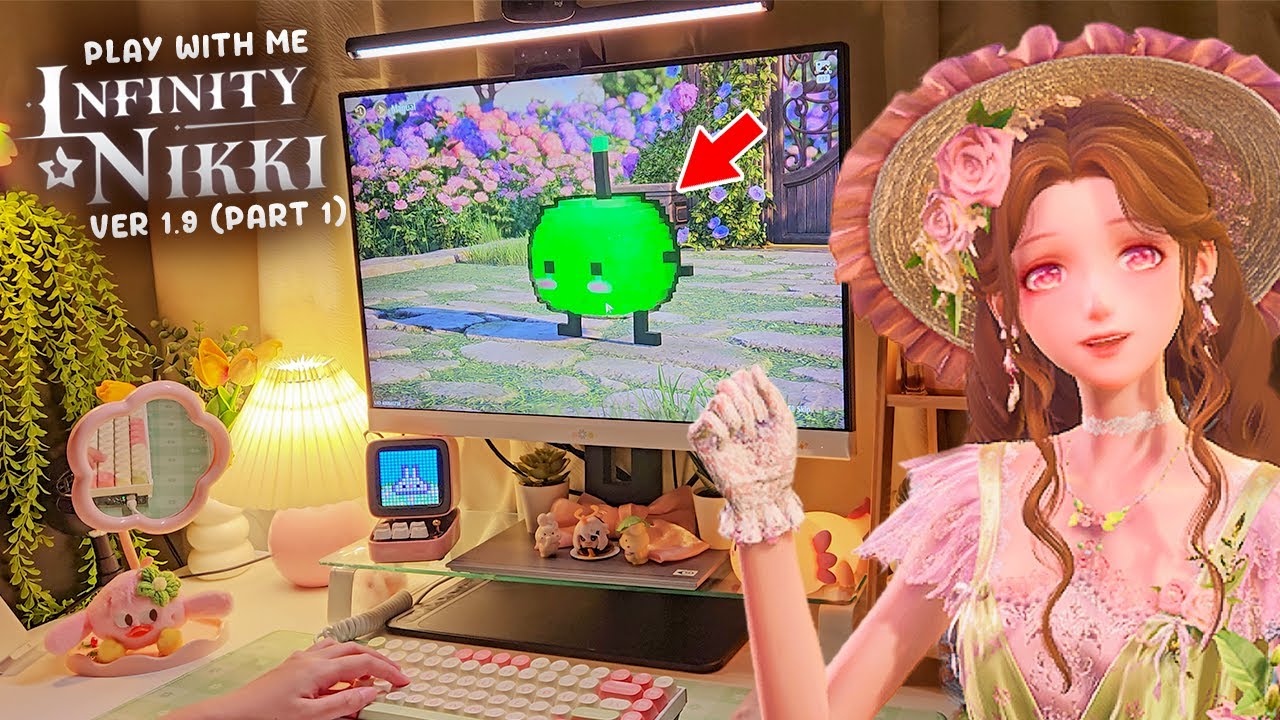 🌷 cozy infinity nikki 1.9 gameplay (part 1) | home + stardew valley | play with me, relax, & unwind