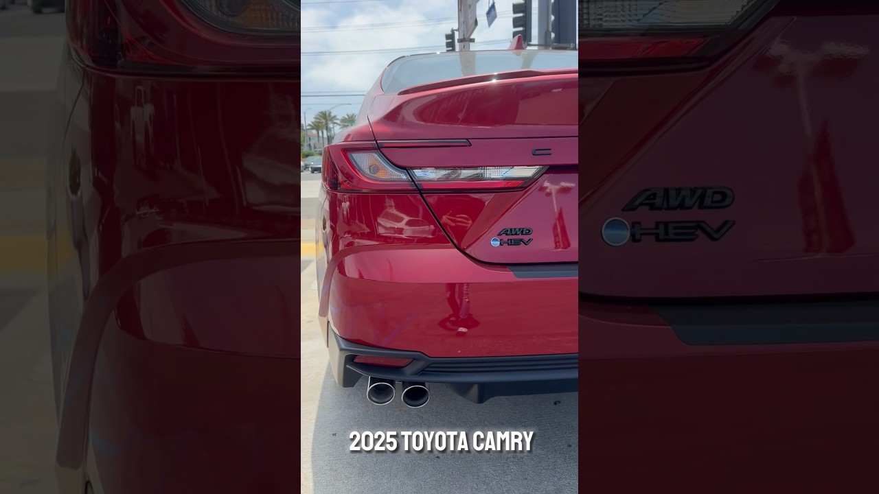 Цены на Toyota Camry 2025 года