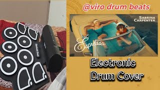 When Espresso Gets a Drum Makeover with Indian Classical Vibes.#youtube  #drumcover #classicalmusic 