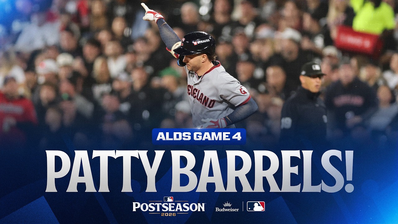 PATTY BARRELS! π Pinch-hit homer for Patrick Bailey! | MLB 2026 ALDS Game 4 Highlights