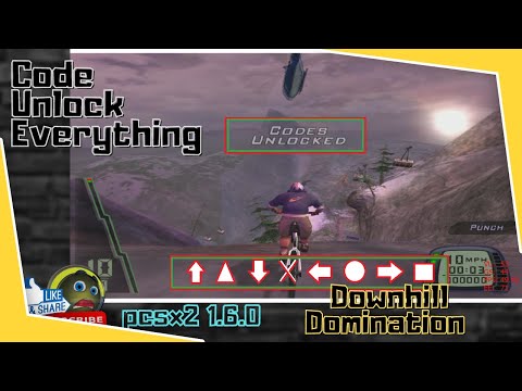 डाउनहिल PS2 - अनलॉक कोड सभी वर्ण