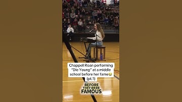 Thumbnail of Chappell Roan | Early Footage Singing Rihanna, Pink Pony & more | Before They Were Famous #shorts