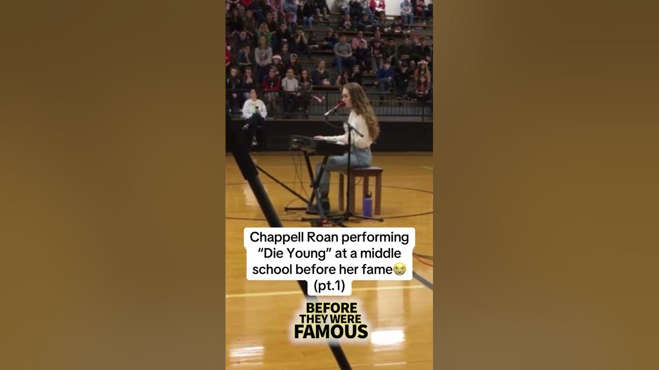 Chappell Roan | Early Footage Singing Rihanna, Pink Pony & more | Before They Were Famous #shorts