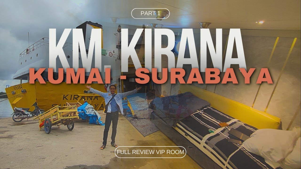 TERNYAMAN!!! FULL REVIEW KM KIRANA BERASA NGINAP DI HOTEL!!! RUTE KUMAI - SURABAYA KELAS VIP part 1