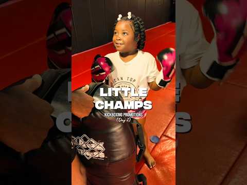 Little Champs Promotion Day! 🥊🏆