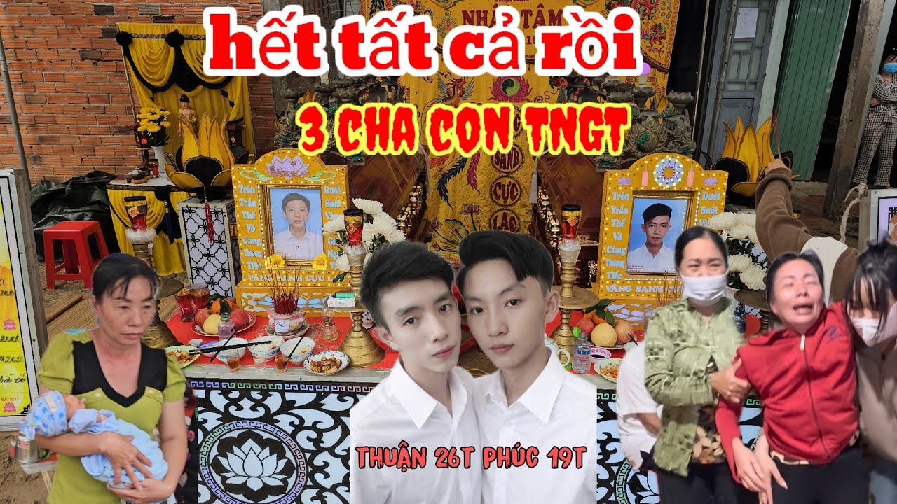 Còn nổi đao nào hơn 1 ngôi nhà 3 Cha con Chếtt hết vì TNGT tại Sóc Trăng 