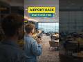 Airport Hack ✈️ Free Lounge Access With Credit Card 😳 #airport #travel #creditcard