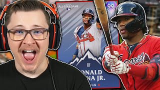 99 Ronald Acuna Jr. Carries The Team Mlb The Show 21 Diamond Dynasty