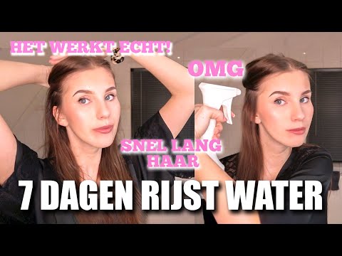 MEGA SNEL JE HAAR GROEIEN in 1 WEEK met RIJST WATER! | MARIS