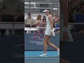 Blink & You’ll Miss It 😤Elena Rybakina takes the first set against Shnaider. #WTA #CincyTennis