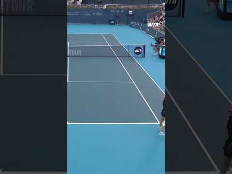 Blink & You’ll Miss It 😤Elena Rybakina takes the first set against Shnaider. #WTA #CincyTennis