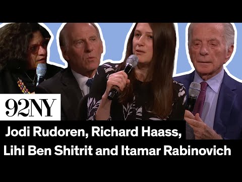 Israel at War: Itamar Rabinovich, Richard Haass, and Lihi Ben Shitrit with Jodi Rudoren