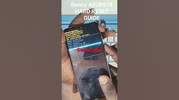 How to Hard Reset Benco AEOP519 - Benco V90 Plus Factory Reset Guide