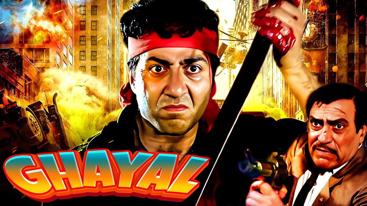 Sunny Deol Superhit Movie  Ghayal  4K Action Full Movie Amrish Puri  Meenakshi Sheshadri