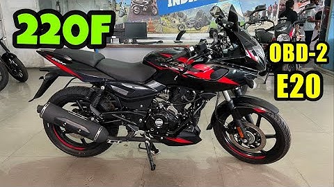 2023 OBD-2 Bajaj Pulsar 220 e20 Full Review Video | Pulsar 220f | Jaipur