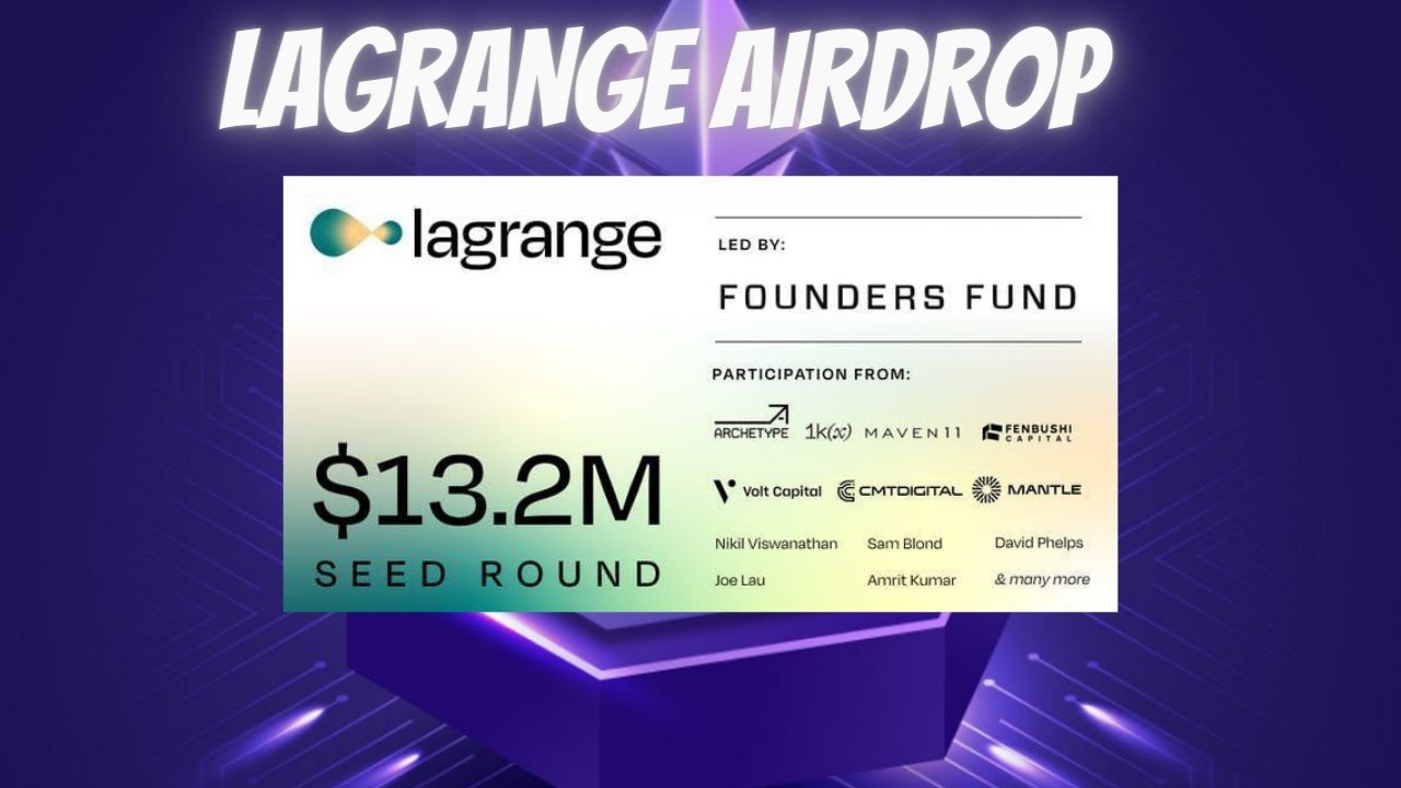 How to complete Lagrange Airdrop (Raised 13M) - YouTube