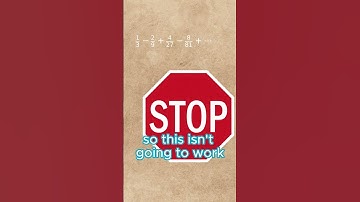 Sum Of This Infinite Geometric Sequence Pattern