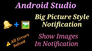 Big Picture Style #Notification In #Android Studio | screenshot 4