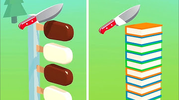 Slice It All Gameplay! Satisfying and Relaxing ASMR Slicing Video