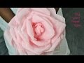 How to make a Giant Rose using Crepe Paper.