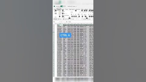 Learn how to arrange data in Excel