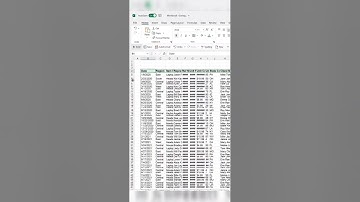 Learn how to arrange data in Excel