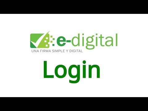 Login  #e-Digital