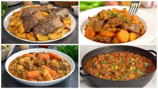 ТОМЛЕНАЯ ГОВЯДИНА - 4 оригинальных и очень вкусных блюда. Рецепты от Всегда Вкусно!