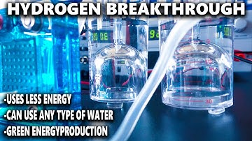 Scientists have found a way to produce hydrogen from sea water in a cost effective manner