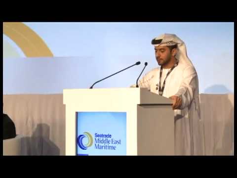 ADPC: Capt Mohamed Al Shamisi at Seatrade Middle East 2012.