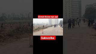 direct throw run out #trending #viral #cricket #pakistan #direct #runout #india #tapeball