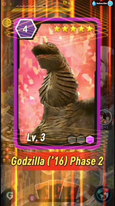 ALL 5 STARS GODZILLA ATTACK ANIMATION 所有五星哥斯拉攻击动画 in Godzilla Defense Force ゴジラディフェンスフォース #shorts