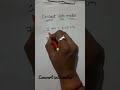 Convert Into Meter