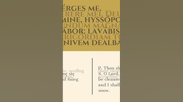 Thumbnail of Aspérges Me | Me rociaras Señor