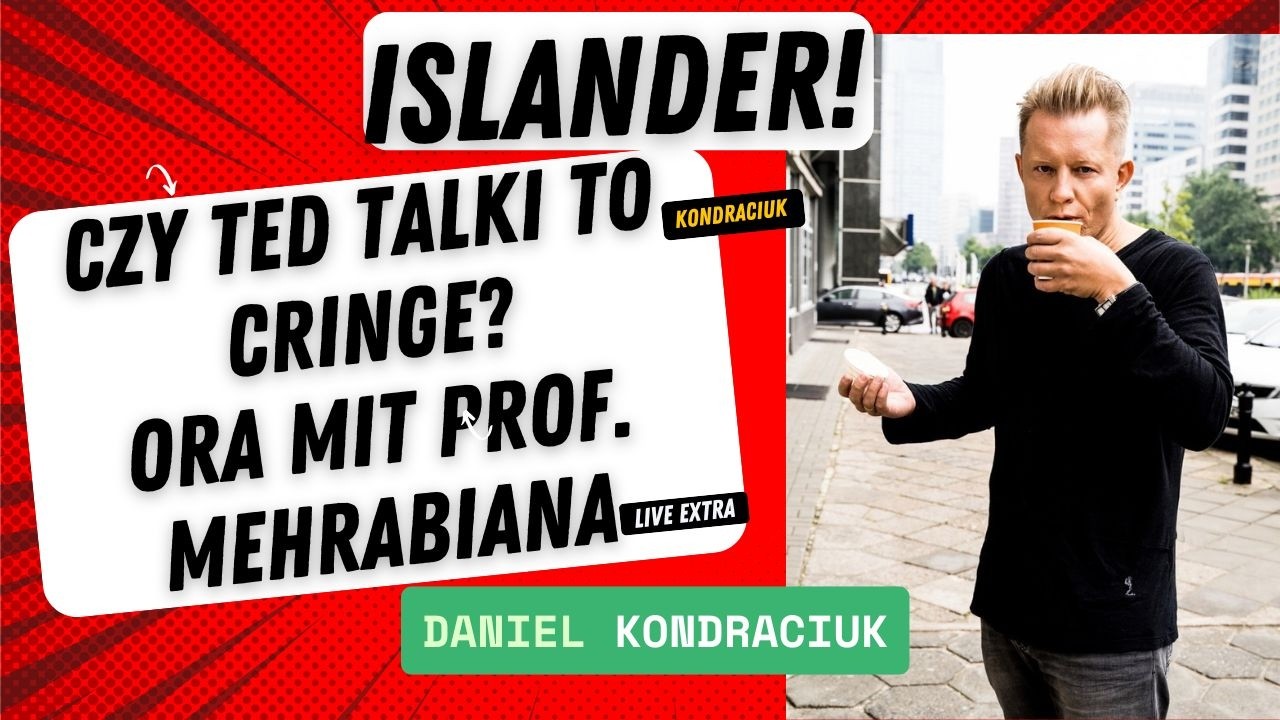 Czy Ted talks to cringe? Mit badań prof. Mehrabiana czyli nowoczesna komunikacja bez tajemnic